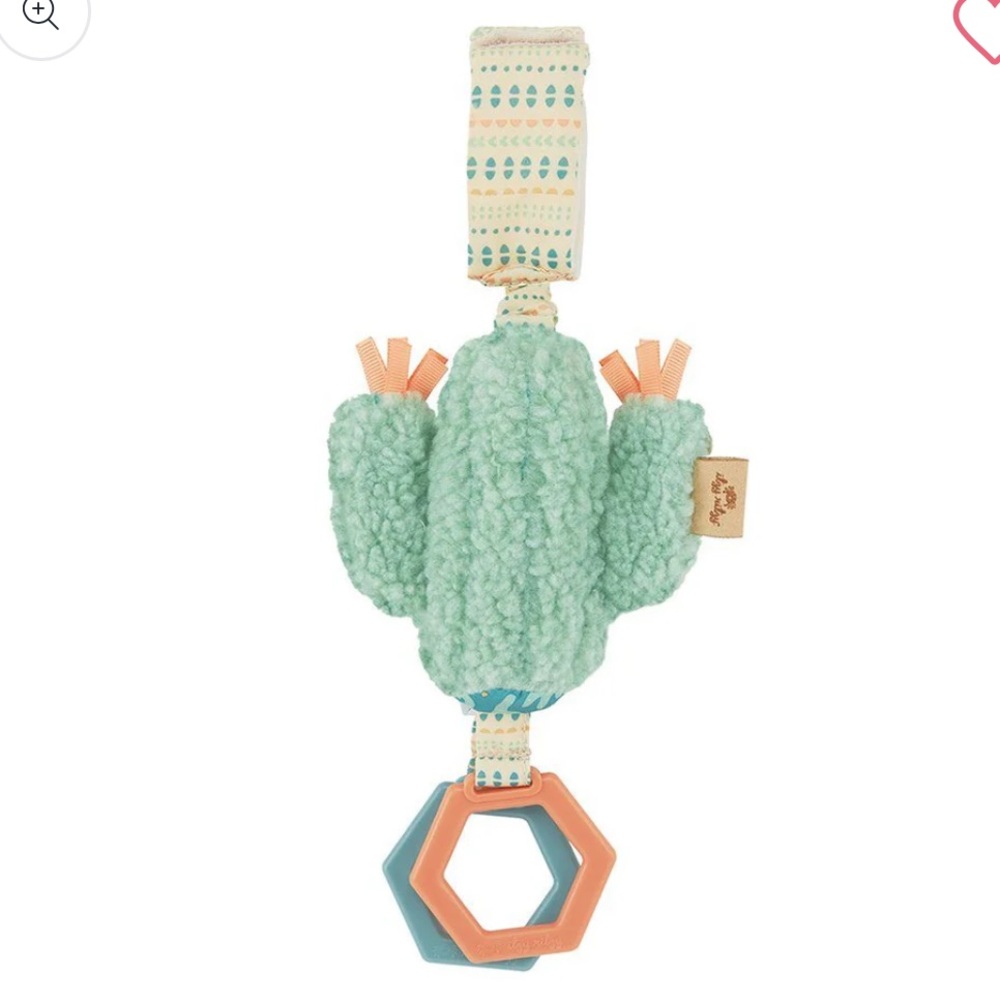 Itzy Ritzy - Ritzy Jingle™ Travel Toy - cactus
